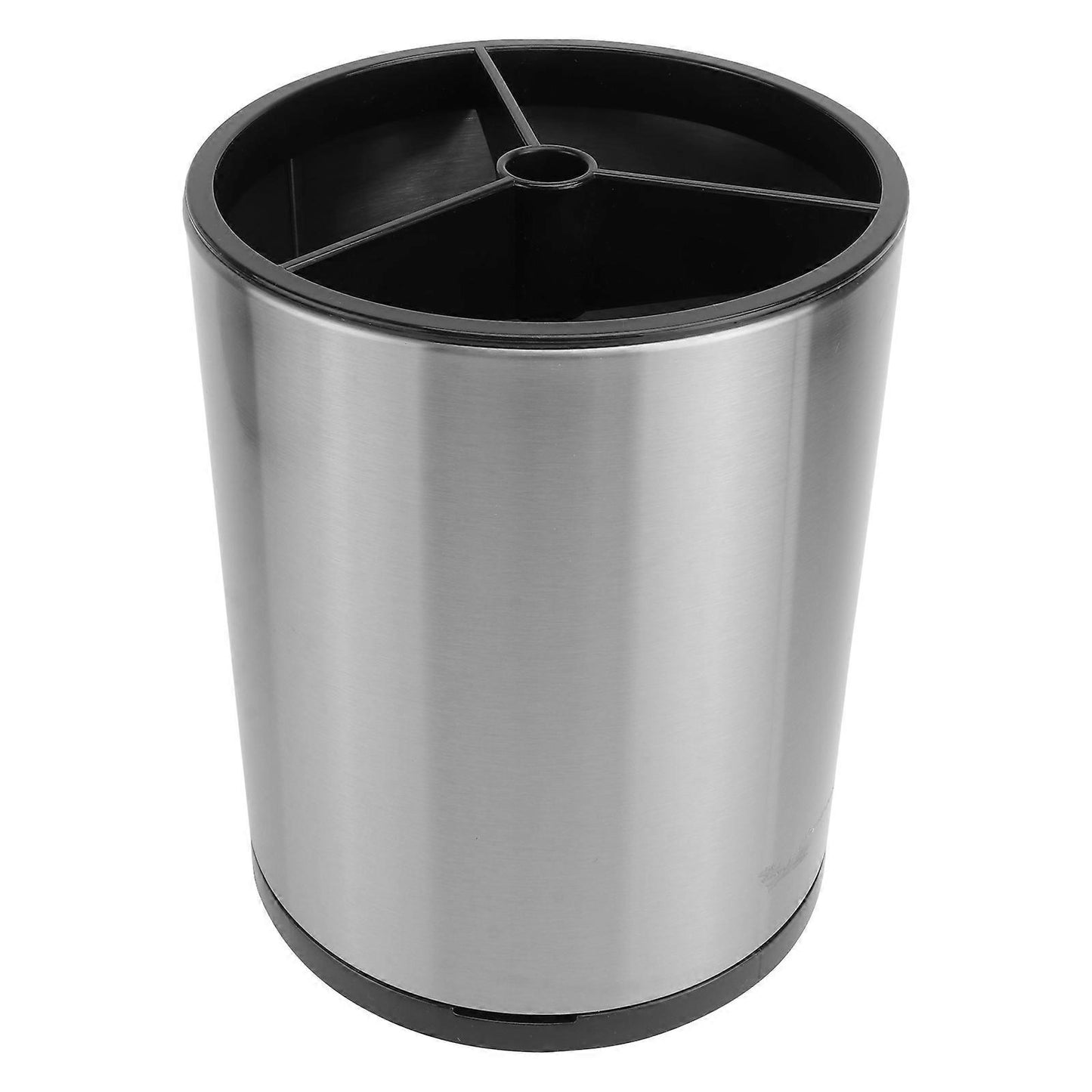 Stainless Steel Utensil Holder Round Cutlery Storage