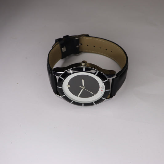 Xolient Classic Black Leather Watch