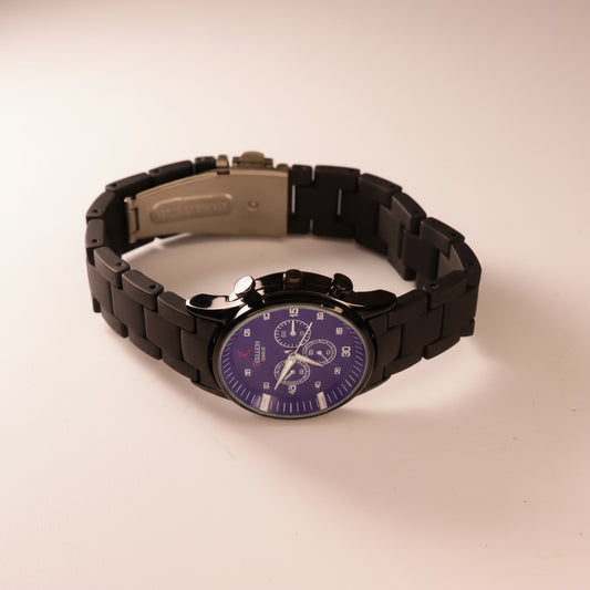 Xcellent Choice Women's Black Chronograph Watch