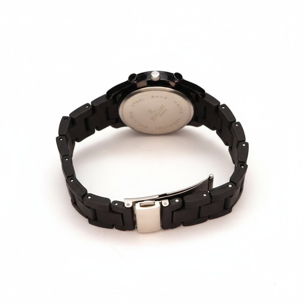 Xcellent Choice Women's Black Chronograph Watch