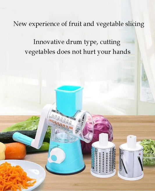 1 Pc Easy Grip Multi-Color Vegetable Cutter - Versatile Kitchen Tool
