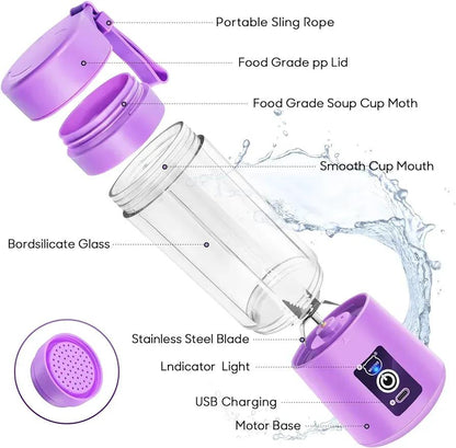 Mini Portable & Rechargeable Juicer