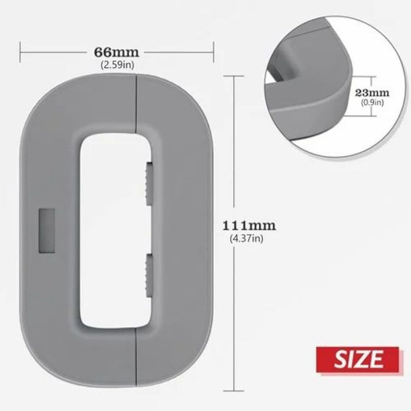 Refrigerator Lock for Child Safety Cabinet Lock Fridge Freezer Door Lock