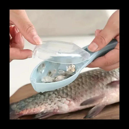 Multicolor Fish Scraper Strainer - 1 Pc for Effortless Kitchen Convenience