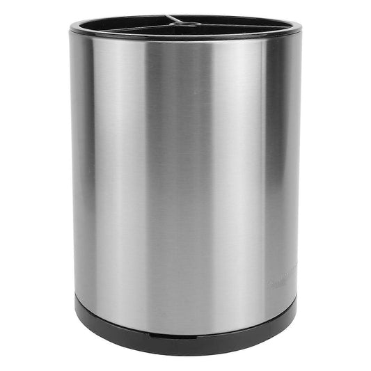 Stainless Steel Utensil Holder Round Cutlery Storage