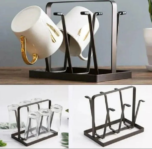 Modern Metal Rack for Drying Glasses