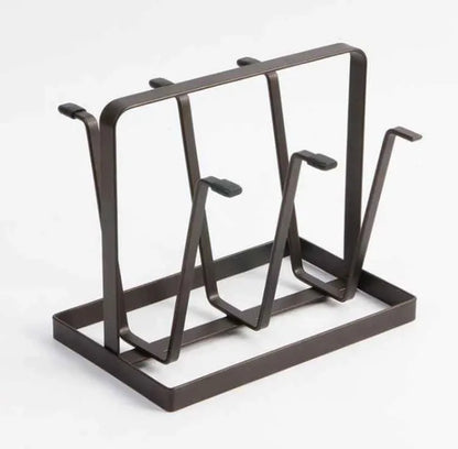 Modern Metal Rack for Drying Glasses