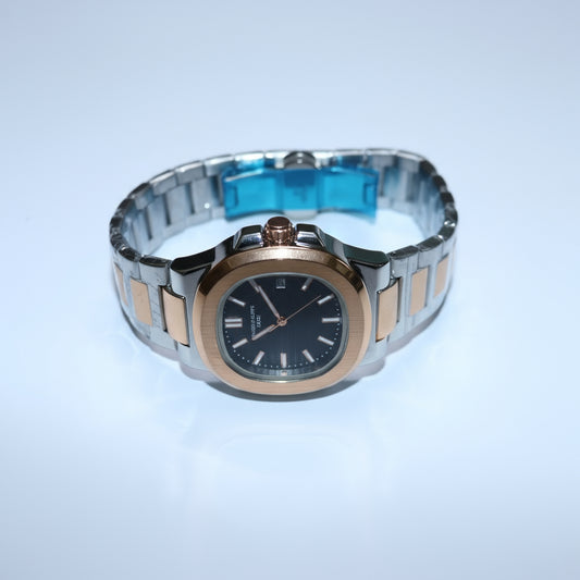 Patek Philippe Luxury Rose Gold & Stainless Steel Watch