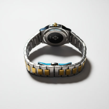 Patek Philippe Calatrava Two-Tone Quartz Watch - Luxury Precision and Timeless Style