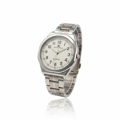 Decent Choice Quartz Stainless Steel Watch – Classic & Durable Design