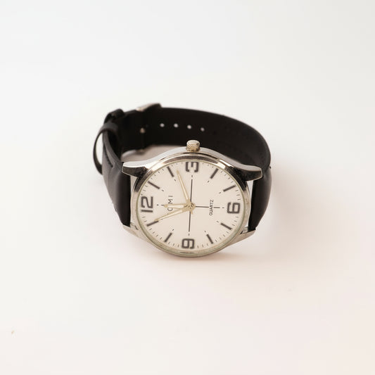 TOMI QUARTZ Elegant Stainless Steel Watch