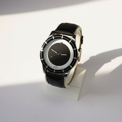 Xolient Classic Black Leather Watch