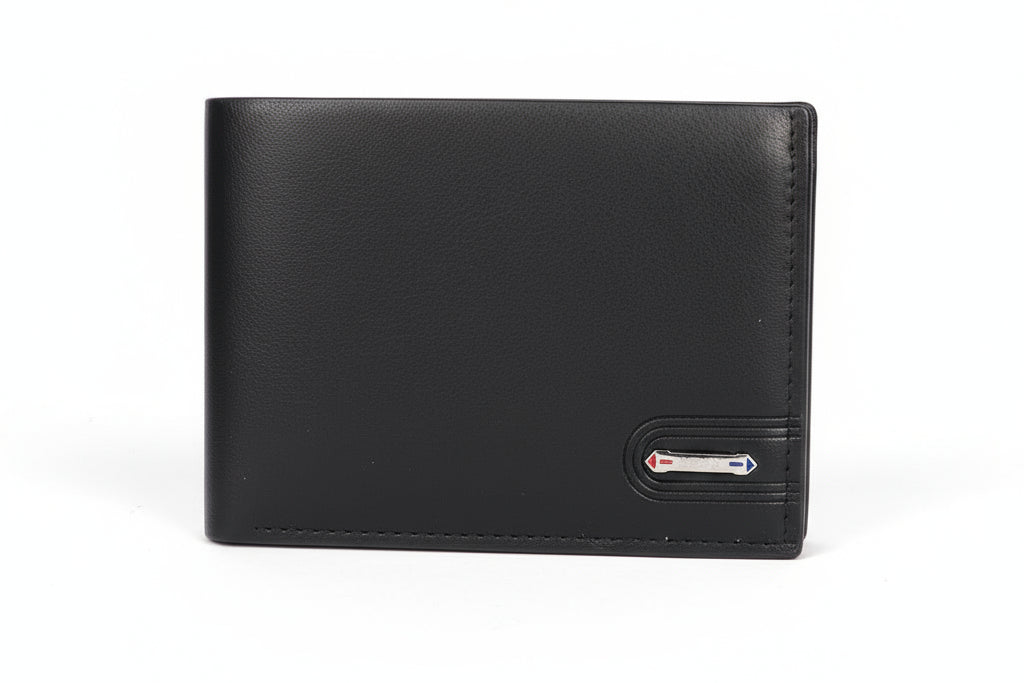 Branded Black Wallet With Box