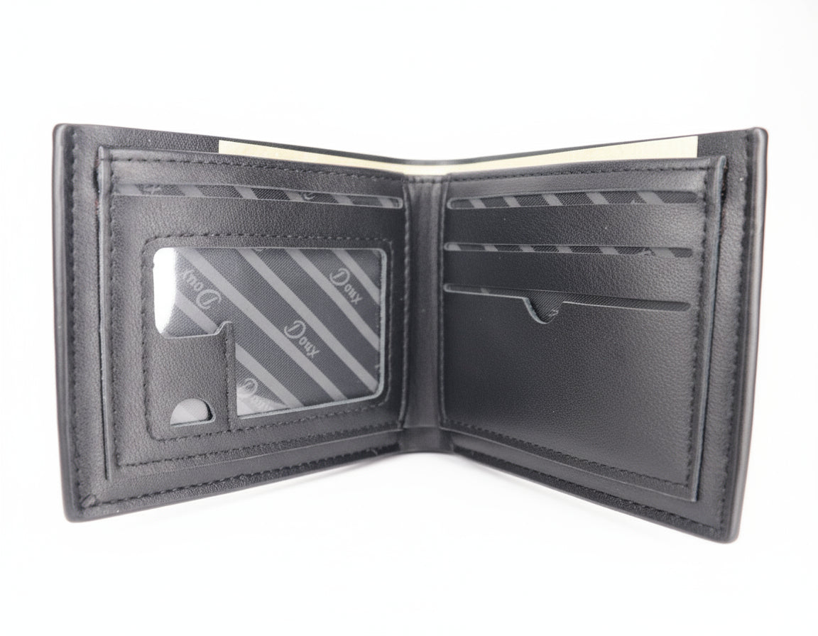Branded Black Wallet With Box