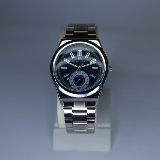 Decent Choice Luxury Men's Watch - Stylish Stainless Steel Band, Elegant Design