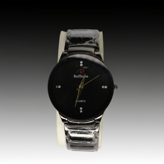 Elegant RedStone Quartz Watch - Perfect Pair for Every Occasion
