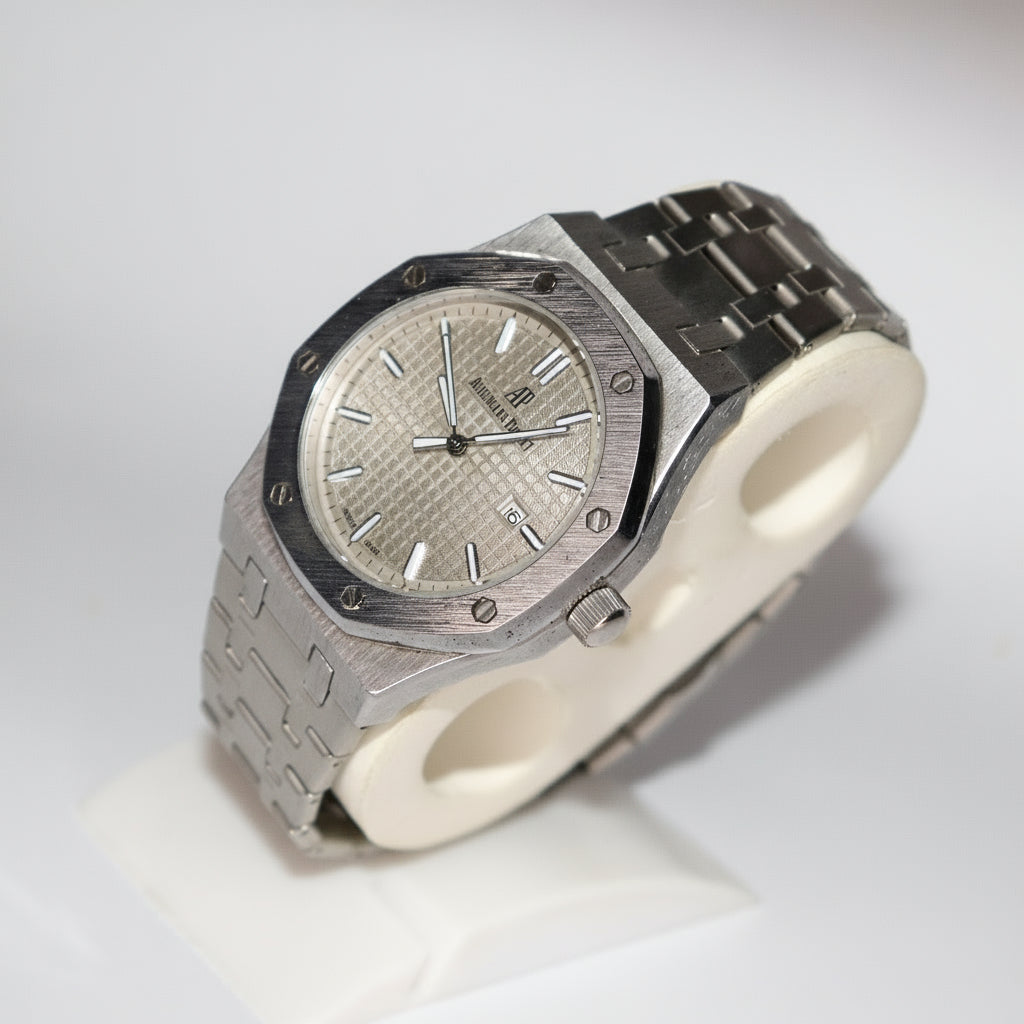Audemars Piguet Royal Oak Stainless Steel Watch - Silver Dial