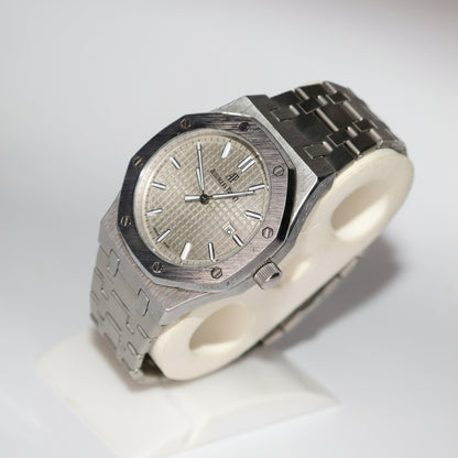 Audemars Piguet Royal Oak Stainless Steel Watch - Silver Dial