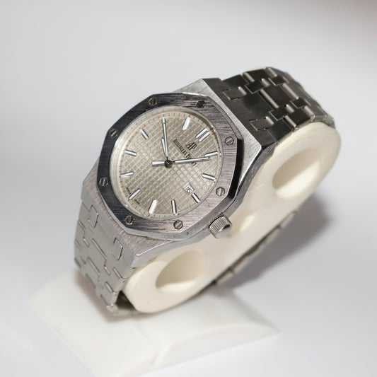 Audemars Piguet Royal Oak Stainless Steel Watch - Silver Dial