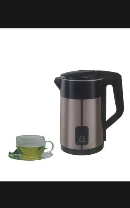 Electric Kettle – Red & Black, Fast Boil, Ergonomic Handle
