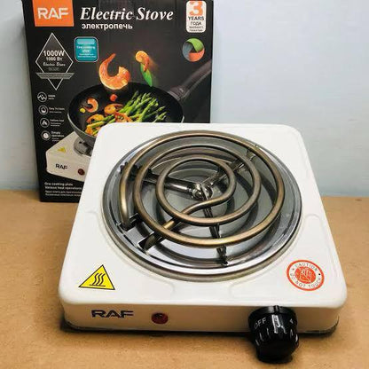 RAF Single Burner Electric Stove – 1000W Hot Plate