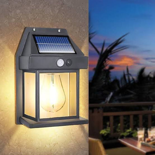 Solar Charge Motion Sensor Solar Waterproof Wall Lamp 888