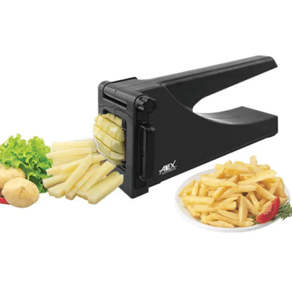 Anex AG-04 Handy French Fries & Vegetable Cutter – Stainless Steel Blade, Easy-Grip Handle