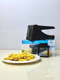 Anex AG-04 Handy French Fries & Vegetable Cutter – Stainless Steel Blade, Easy-Grip Handle