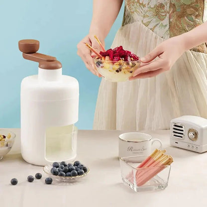 Manual Ice Crusher Multi-function Hand Shaved