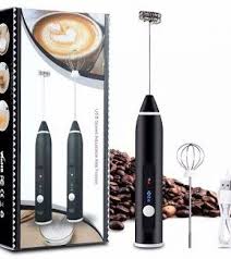 USB Electric Milk Frother & Egg Beater – 3-Speed USB Rechargeable, Perfect for Milk & Eggs